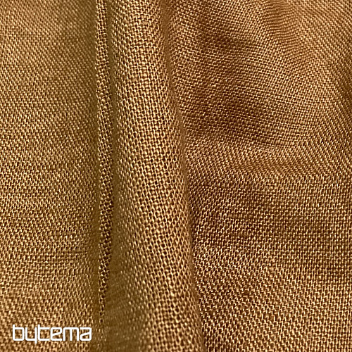 Tessuto di lino TEINTURE CINNAMON