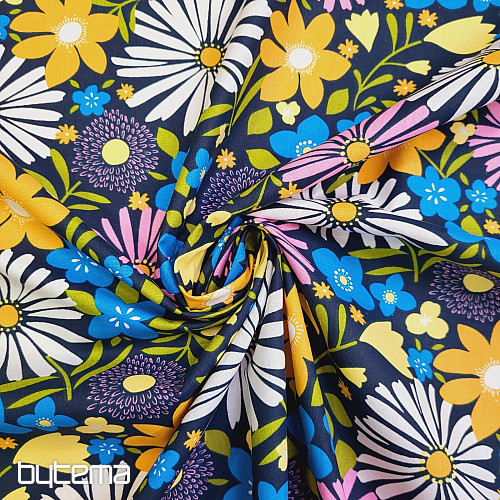 Tessuto di cotone DAISIES