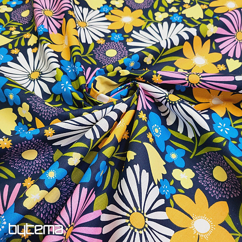 Tessuto di cotone DAISIES