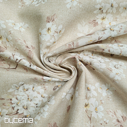 Tessuto decorativo MANDORLA beige