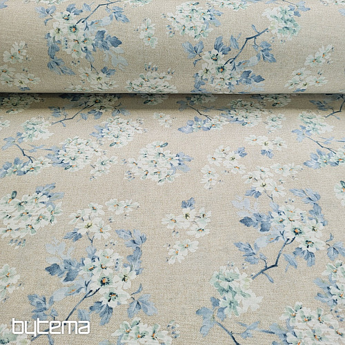 Tessuto decorativo ALMOND blu