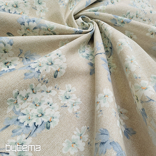 Tessuto decorativo ALMOND blu