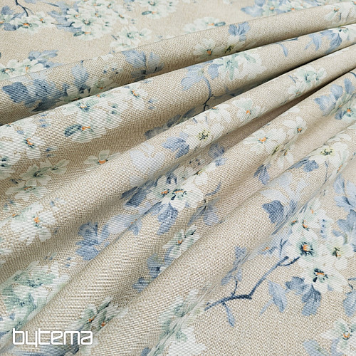 Tessuto decorativo ALMOND blu