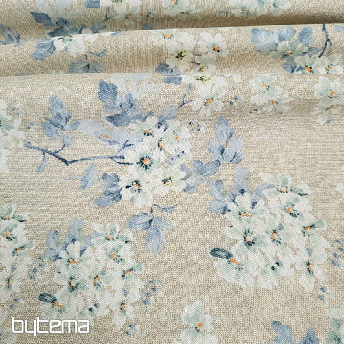 Tessuto decorativo ALMOND blu