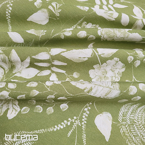 Tessuto decorativo AMY FLOR verde
