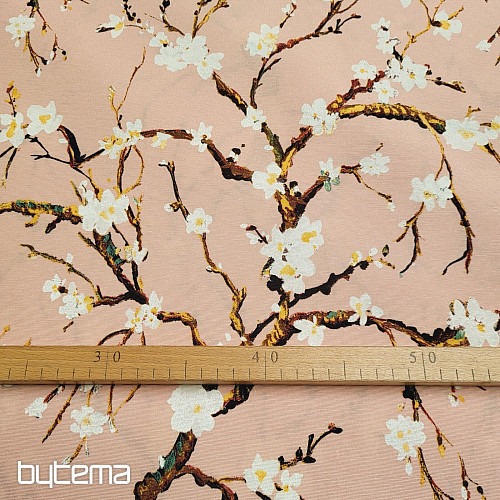 Tessuto decorativo CHERRY BLOSSOM rosa