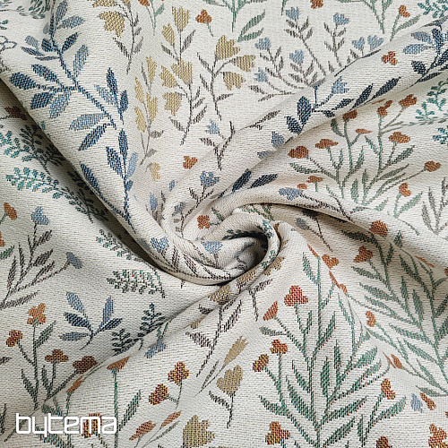 Tessuto arazzo GLADIS FLOR colorato