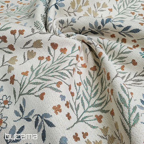 Tessuto arazzo GLADIS FLOR colorato