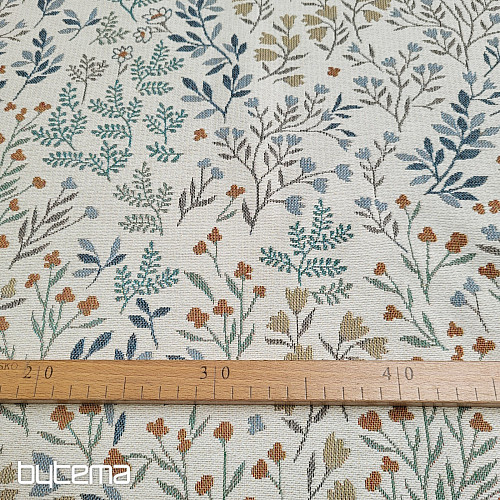 Tessuto arazzo GLADIS FLOR colorato