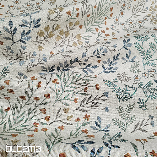 Tessuto arazzo GLADIS FLOR colorato