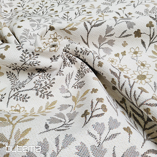 Tessuto arazzo GLADIS FLOR beige