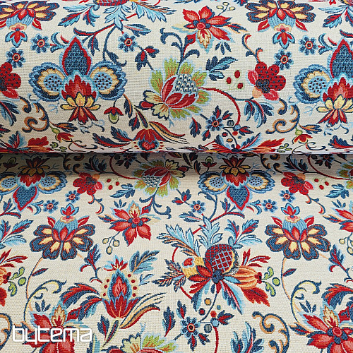 Tessuto arazzo CAMELA beige