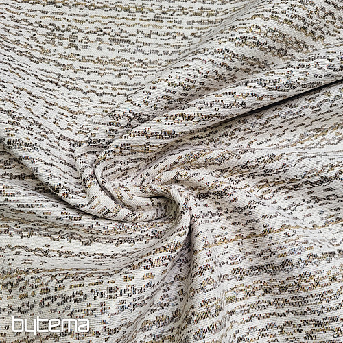 Tessuto arazzo GLADIS STRIPE beige