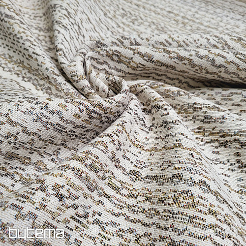 Tessuto arazzo GLADIS STRIPE beige