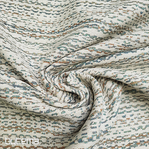 Tessuto arazzo GLADIS STRIPE blu