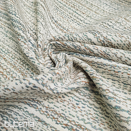 Tessuto arazzo GLADIS STRIPE blu