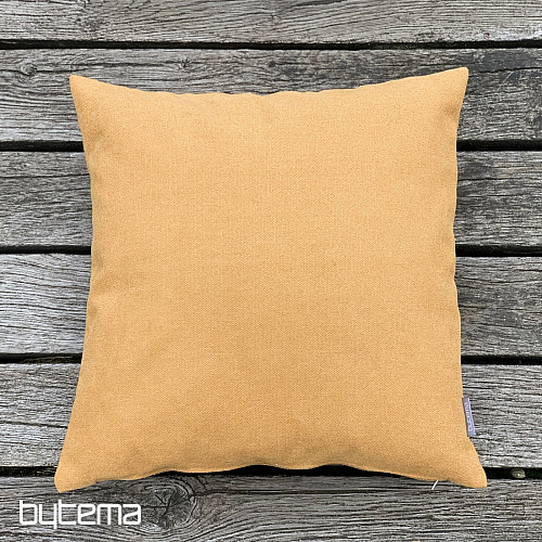 Federa decorativa ENJOY MUSTARD