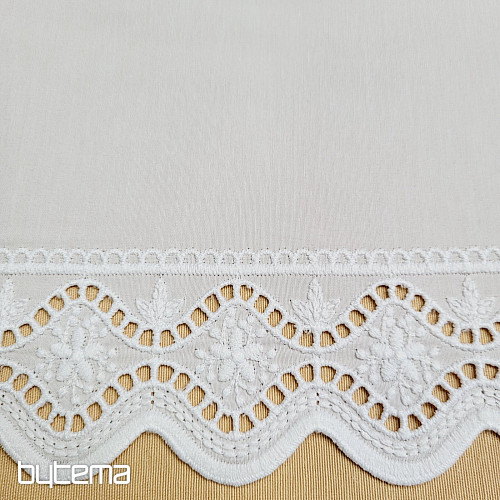 Tenda in vetro colorato V 291 bianco