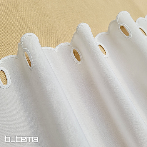 Tenda in vetro colorato V 291 bianco