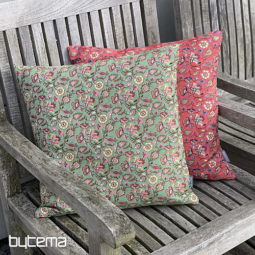Federa per cuscino in arazzo MALVARROSA GREEN