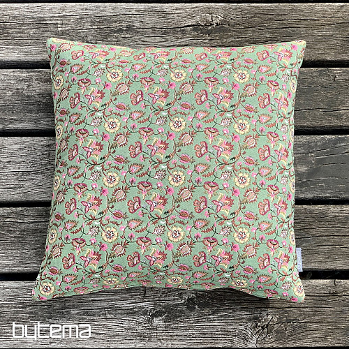 Federa per cuscino in arazzo MALVARROSA GREEN