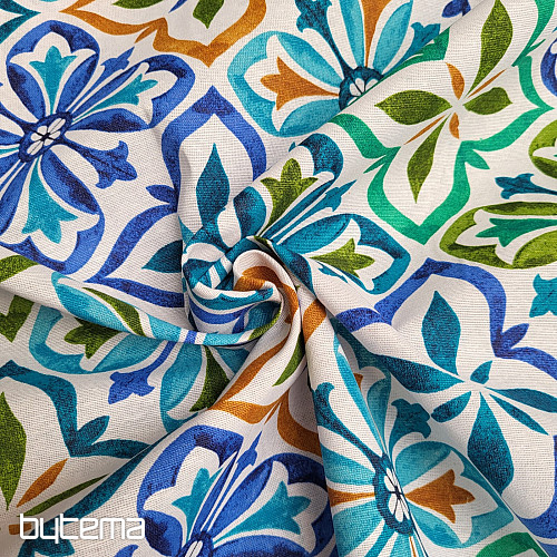 Tessuto decorativo JONELA TURCHESE