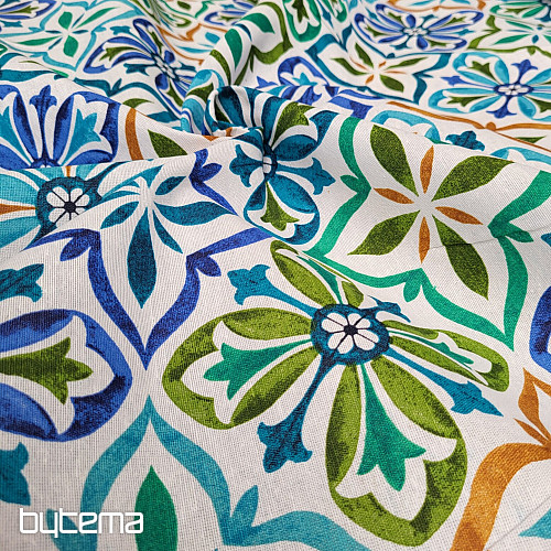 Tessuto decorativo JONELA TURCHESE