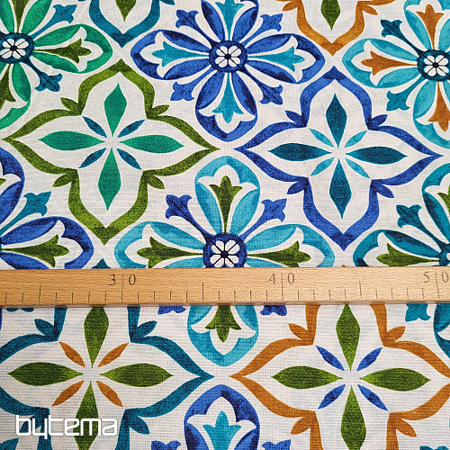 Tessuto decorativo JONELA TURCHESE