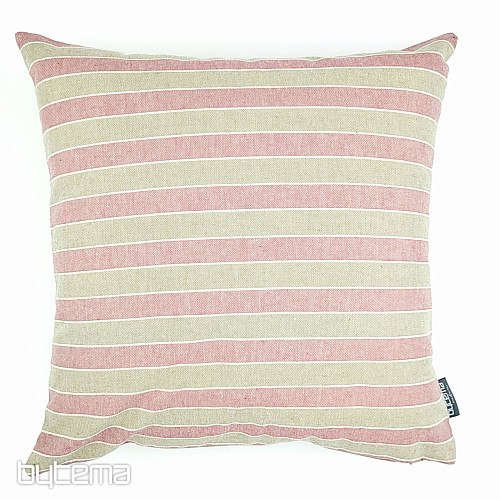 Federa decorativa TREBOL PINK STRIPES