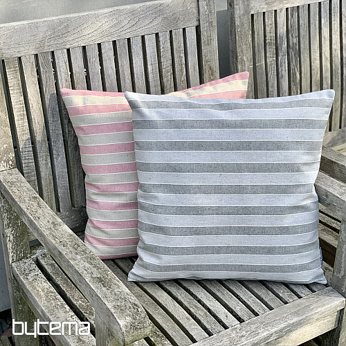 Federa decorativa TREBOL PINK STRIPES