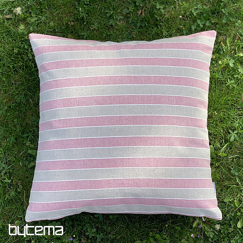 Federa decorativa TREBOL PINK STRIPES