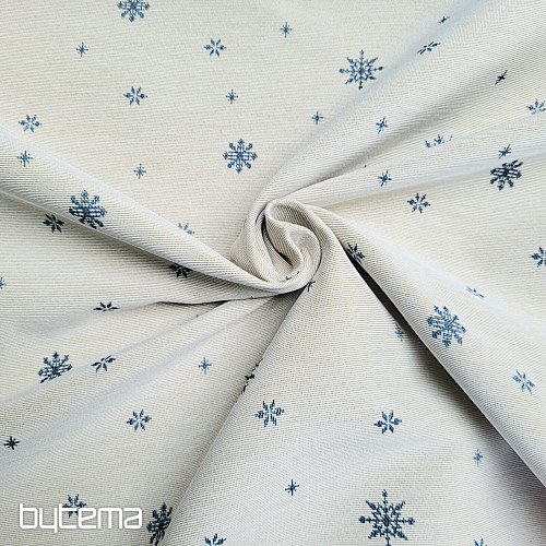 Tessuto per arazzo SOFT FLAKE BLUE