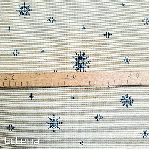 Tessuto per arazzo SOFT FLAKE BLUE