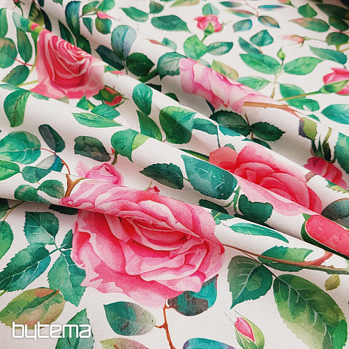 Tessuto decorativo ROSE HOPING ROSE
