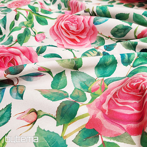 Tessuto decorativo ROSE HOPING ROSE