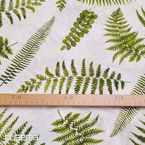 Tessuto decorativo FELCE VERDE