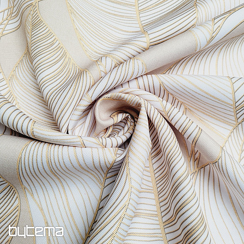 Tessuto decorativo MAXI FOGLIE beige