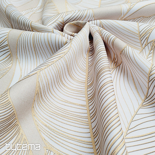 Tessuto decorativo MAXI FOGLIE beige