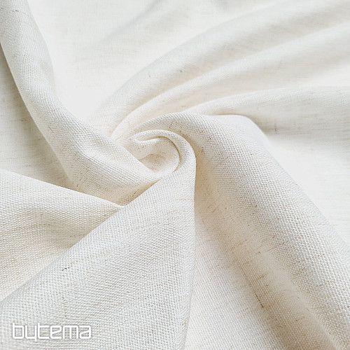 Tessuto decorativo LINO BIANCO