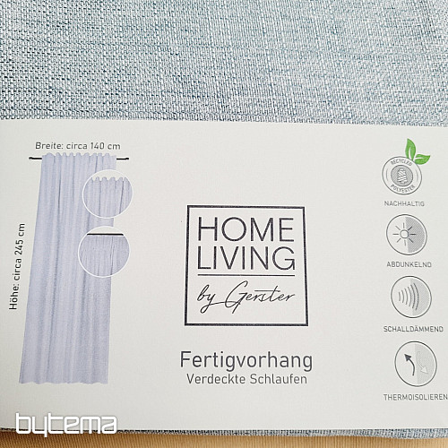 Lussuosa tenda pronta all'uso HOME LIVING grigio-blu