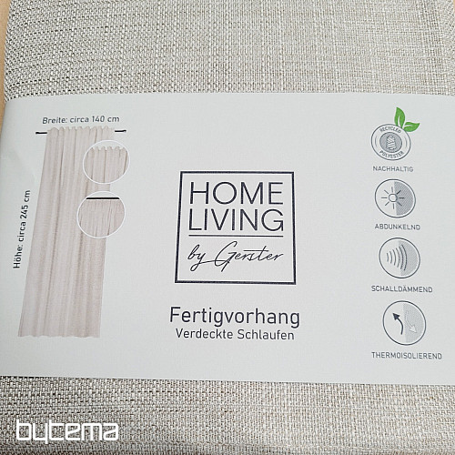 Lussuosa tenda pronta all'uso HOME LIVING beige