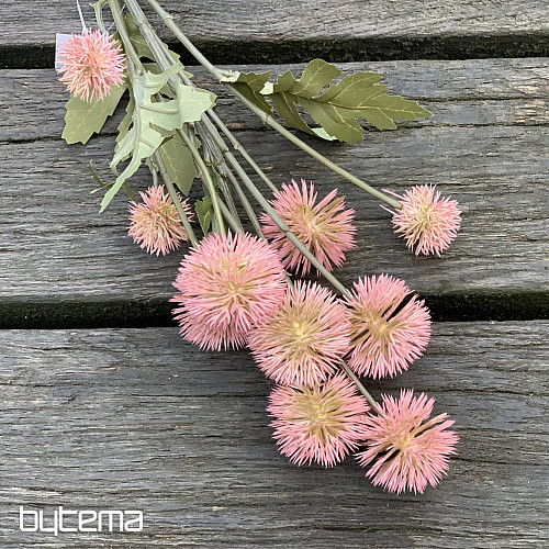 POMPON DI PLASTICA SECCA ROSA