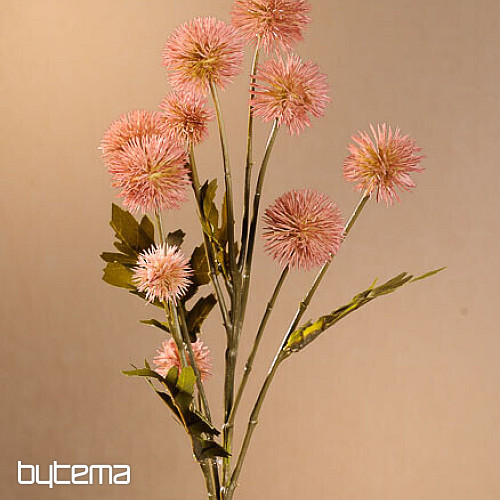 POMPON DI PLASTICA SECCA ROSA