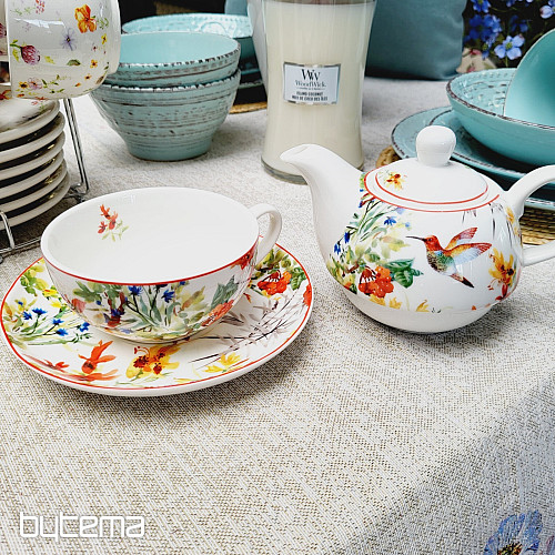 Tazza LINNEA con teiera