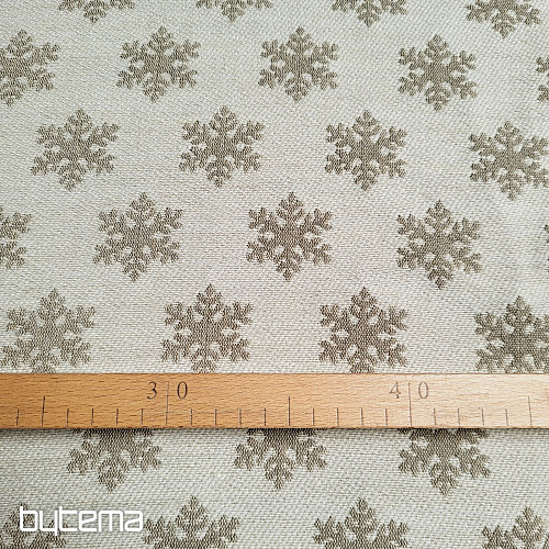 Tessuto decorativo lussuoso FLAKES BEIGE