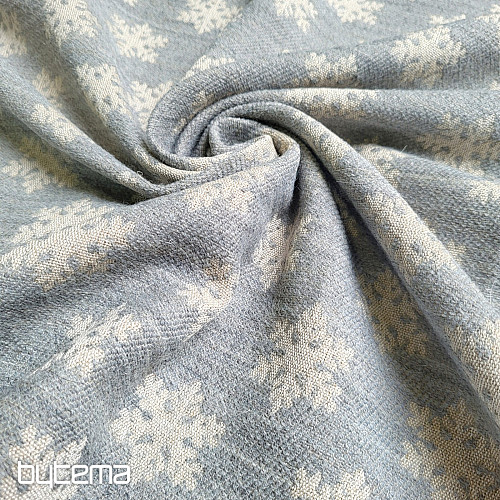 Tessuto decorativo lussuoso FLAKES GREY