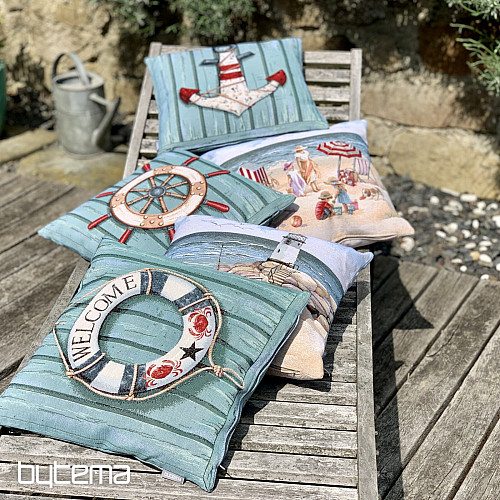 Federa per cuscino in arazzo LIFEBURN CON GRANCHI