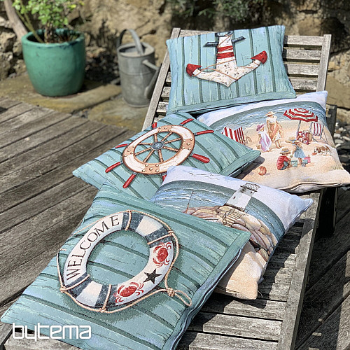 Federa per cuscino in arazzo LIFEBURN CON GRANCHI