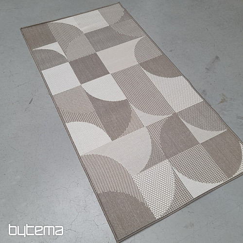 Tappeto da esterno Duce grigio-beige