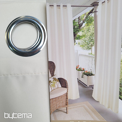 Tenda decorativa da esterno GAIA BEIGE anelli